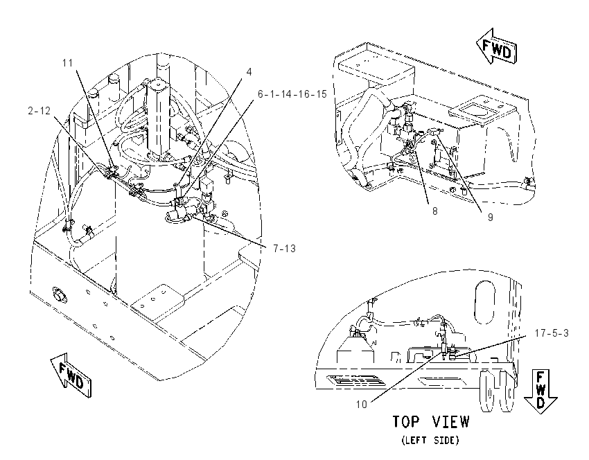 WIRING GP-LUBRICATION 1854480 CAT