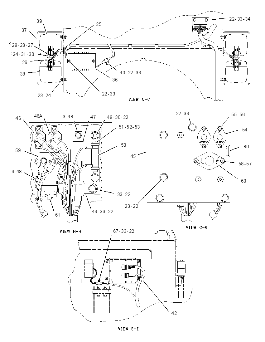 WIRING GP-SCRAPER 1638019 CAT