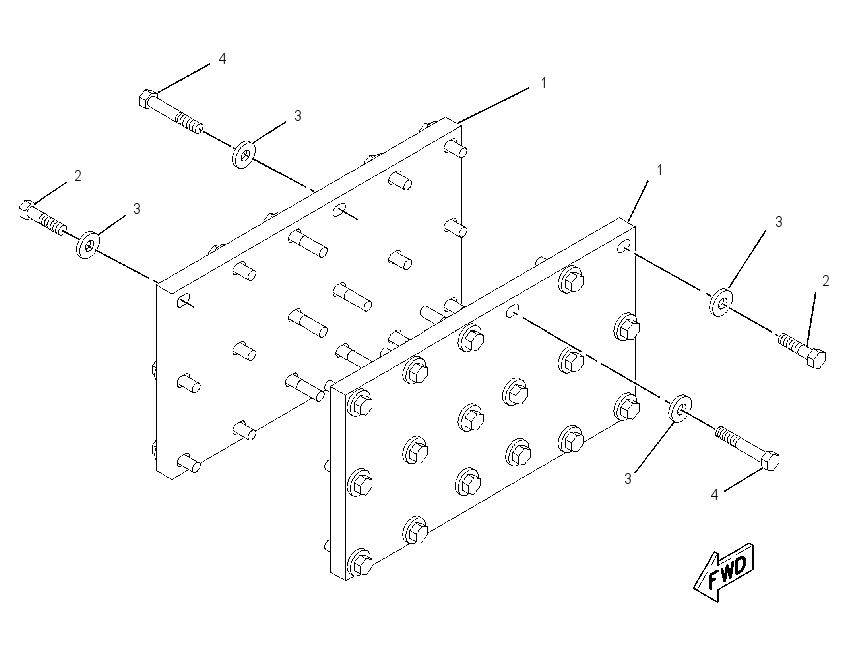 PLATE GP-REINFORCEMENT 1969130 CAT