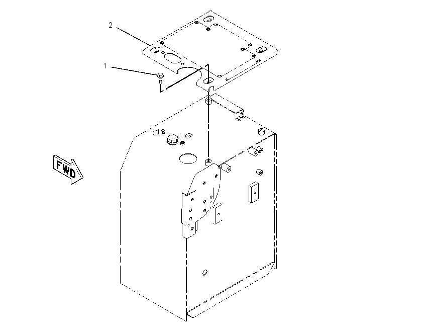COVER GP-FUEL TANK 1907289 CAT