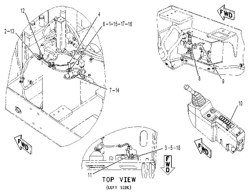 WIRING GP-LUBRICATION 1854482 CAT