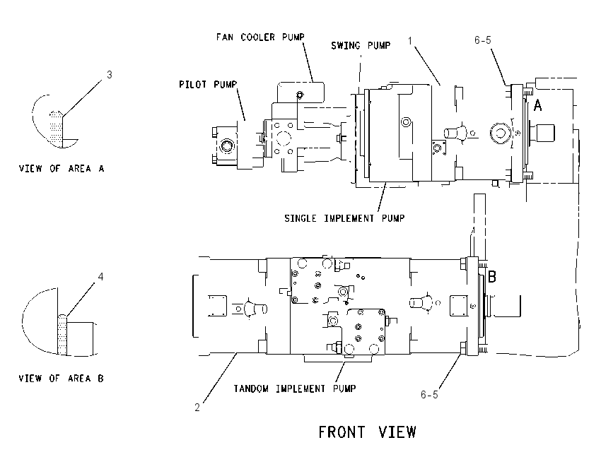 PUMP & MTG GP-IMPLEMENT 1629643 CAT