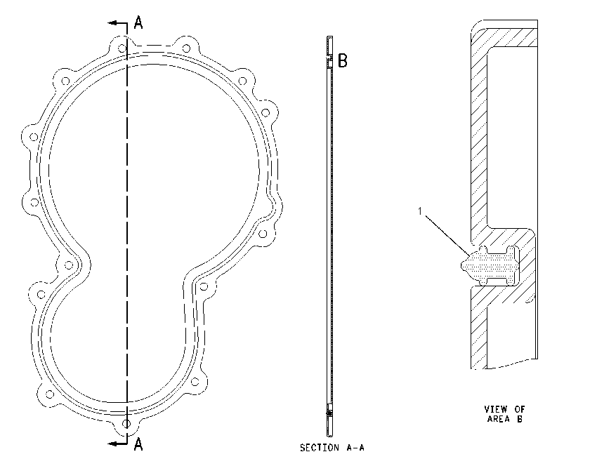COVER GP-CAMSHAFT DRIVE GEAR 1597190 CAT