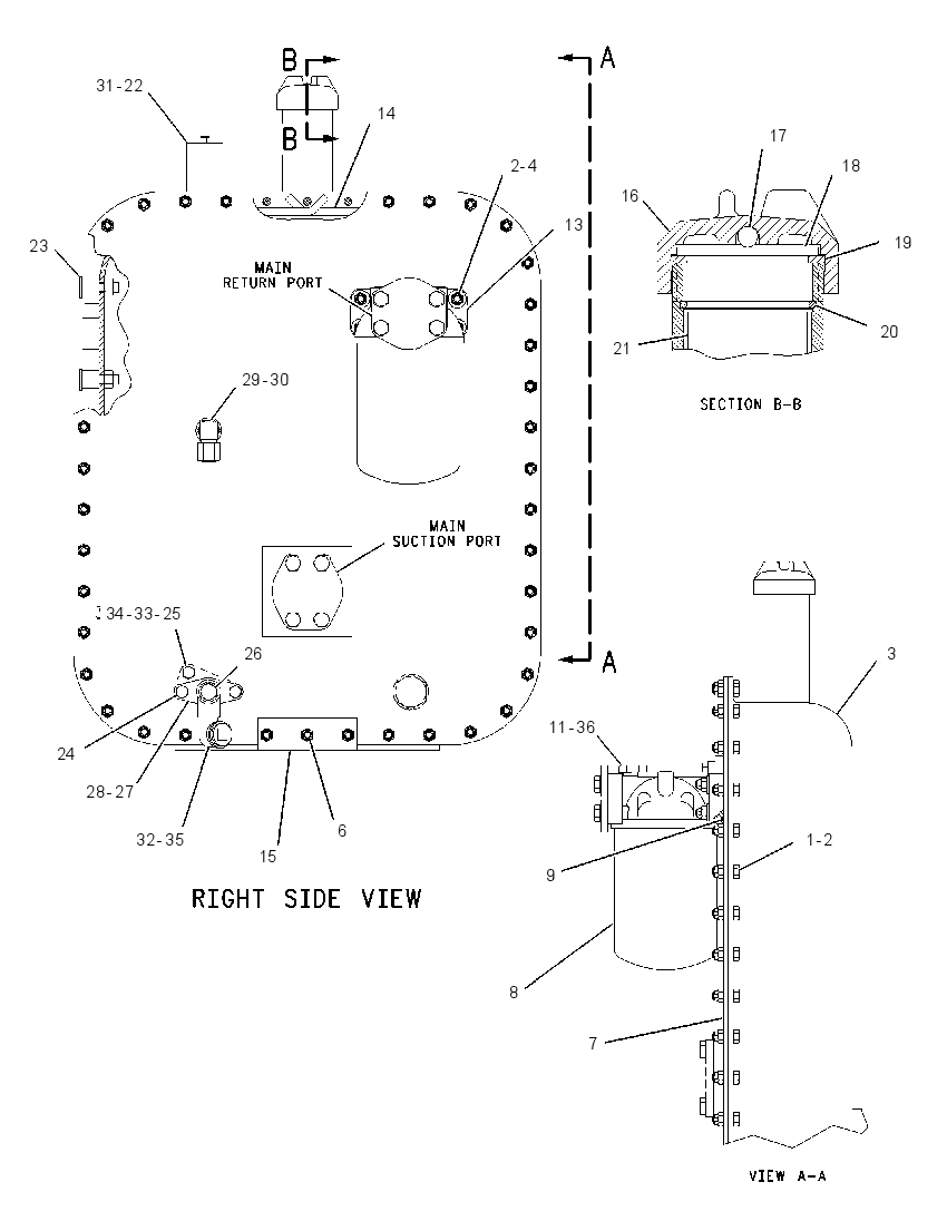 TANK & FILTER GP-STEERING 1206107 CAT