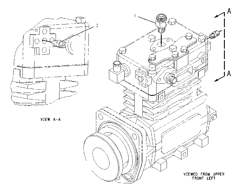 FITTING GP-AIR COMPRESSOR 1957414 CAT