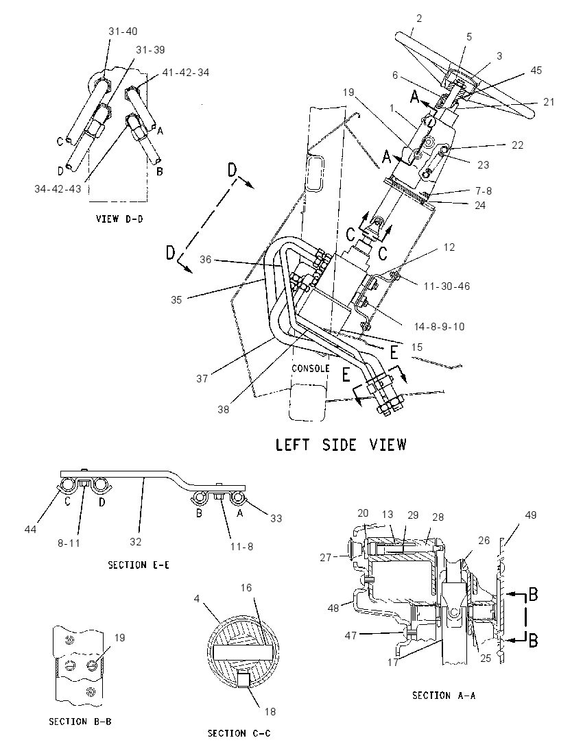 STEERING GEAR GP 1294892 CAT