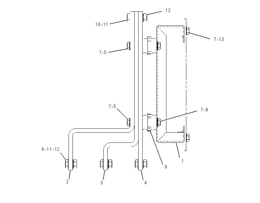 MOUNTING GP-BUS BAR 1690257 CAT