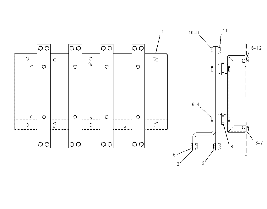 MOUNTING GP-BUS BAR 1690256 CAT