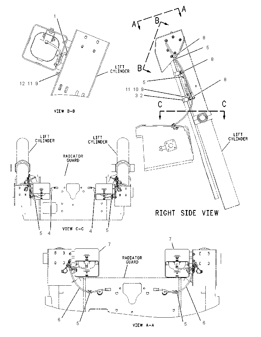 LIGHTING GP-FRONT 1590068 CAT