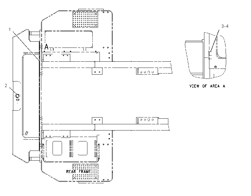 BUMPER GP-REAR 1894890 CAT