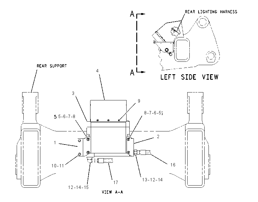COOLER GP-REAR AXLE OIL 1262526 CAT