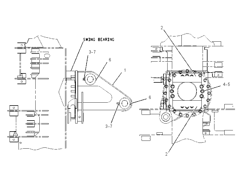 MOUNTING GP-FELLING HEAD 1987005 CAT
