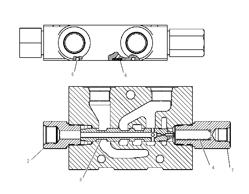 VALVE GP-MANIFOLD 1464056 CAT