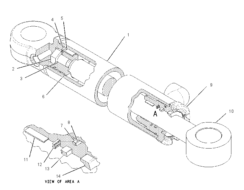 CYLINDER GP-BLADE TIP 1317191 CAT