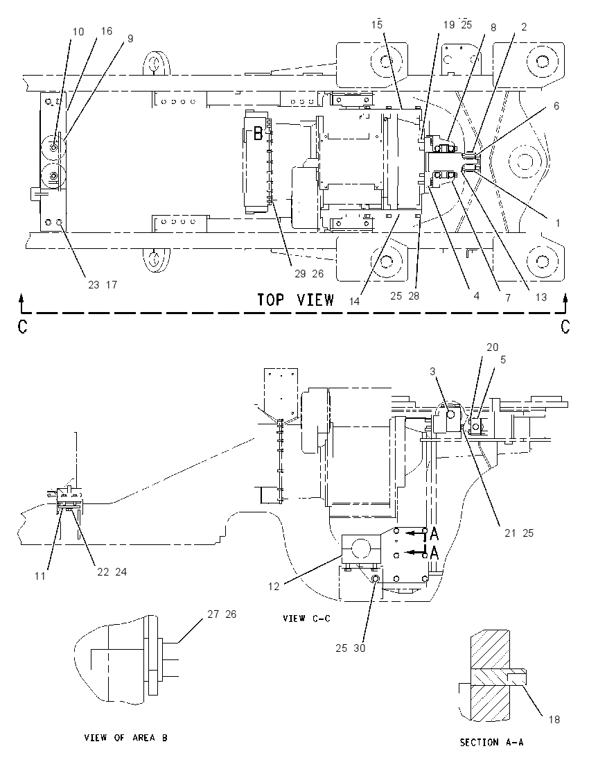 SUPPORT GP-ENGINE & TMSN 1908411 CAT