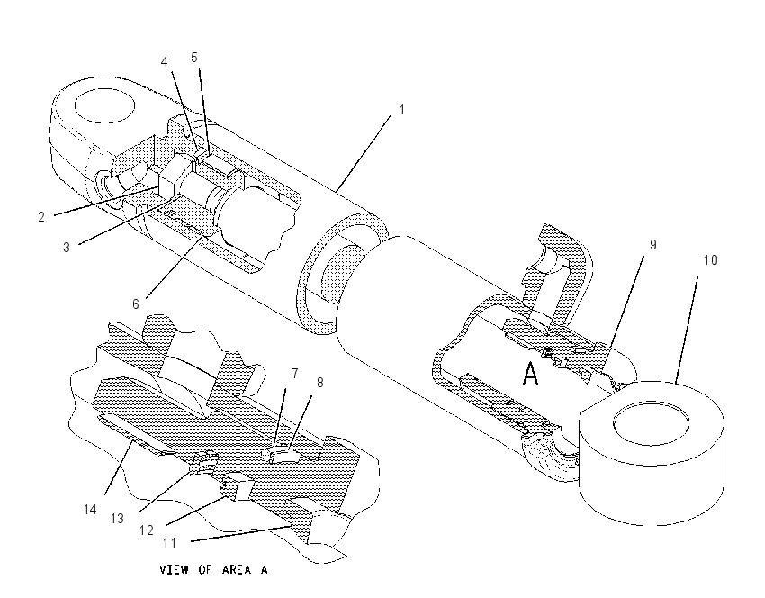 CYLINDER GP-WHEEL LEAN 1219242 CAT