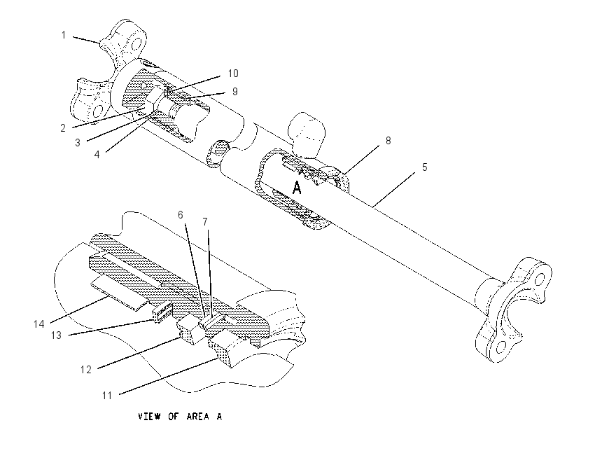 CYLINDER GP-CENTERSHIFT 6E1343 CAT