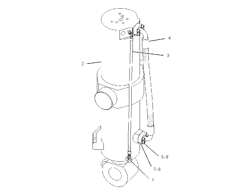 CYLINDER & LINES GP-SHEAR 1843404 CAT
