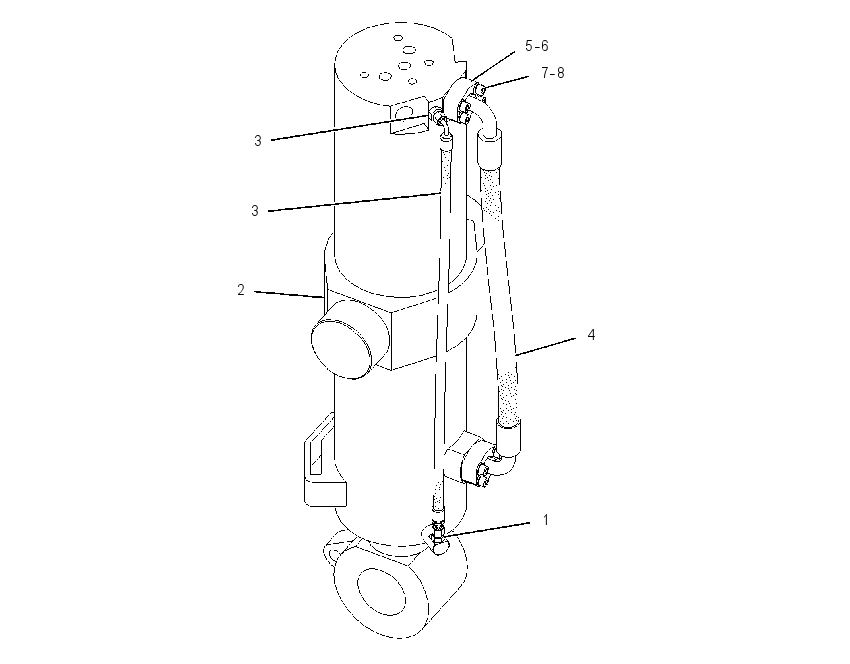 CYLINDER & LINES GP-SHEAR 1872962 CAT
