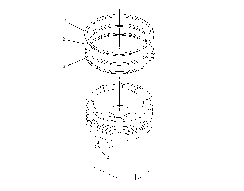 RING GP-PISTON 7C8937 CAT