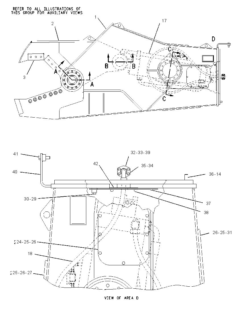 HOUSING GP-SHEAR 1950777 CAT