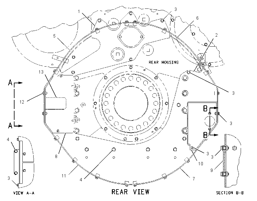 GUARD GP-FLYWHEEL 1325782 CAT