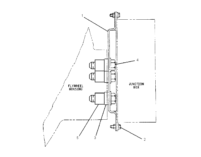 MOUNTING GP-JUNCTION BOX 7C1893 CAT