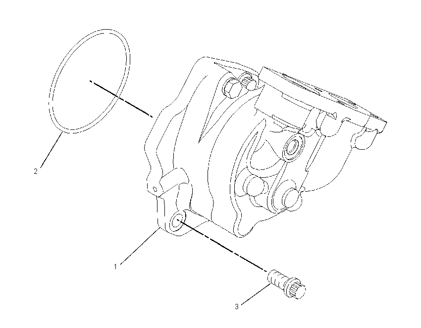 PUMP & MTG GP-TRANSFER GEAR 1526964 CAT