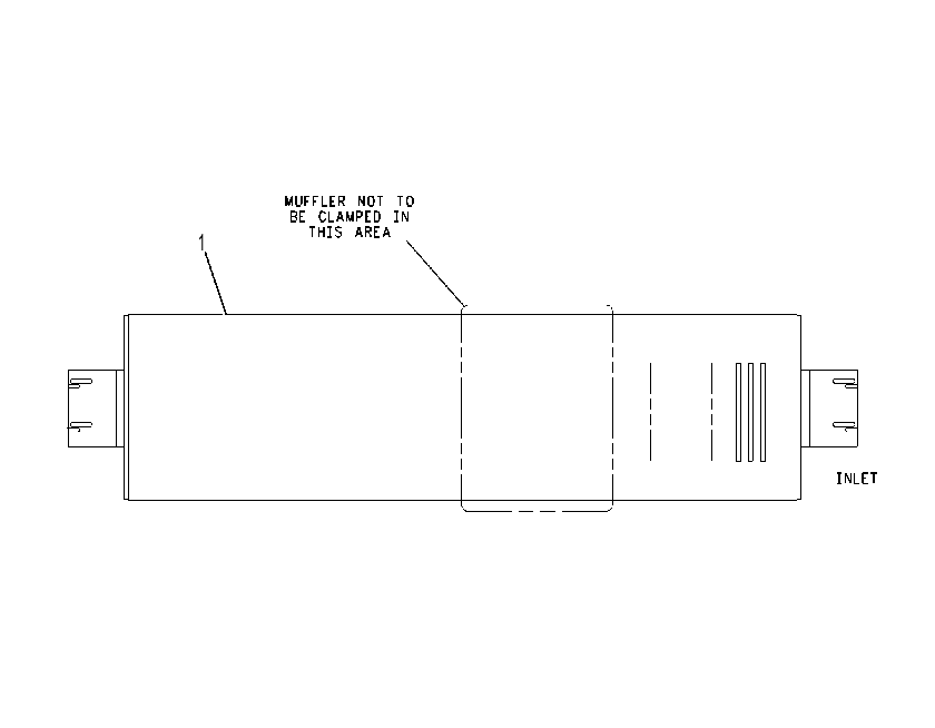 MUFFLER & CONVERTER GP 1993311 CAT