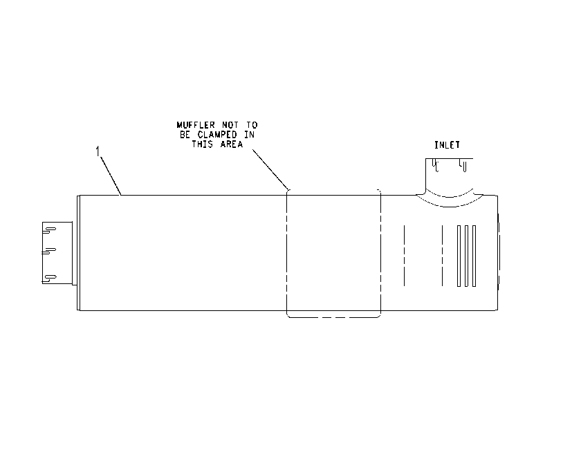 MUFFLER & CONVERTER GP 1993316 CAT