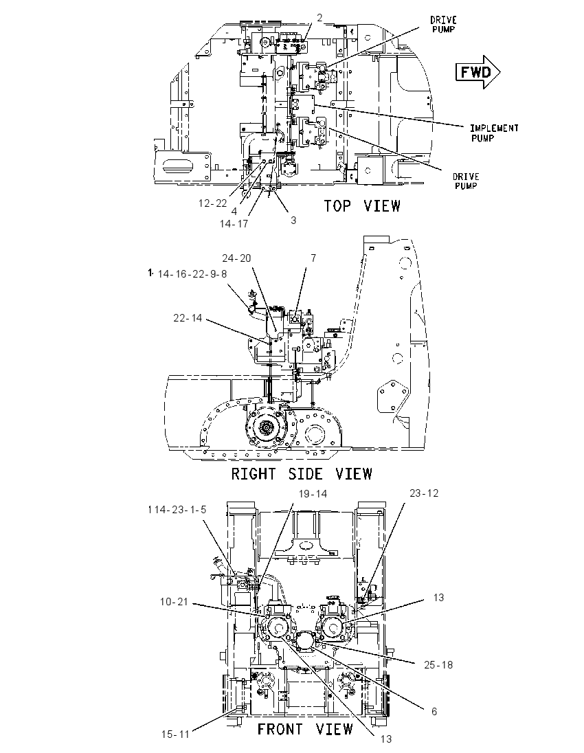 FASTENER GP-PUMP DRIVE 1295349 CAT