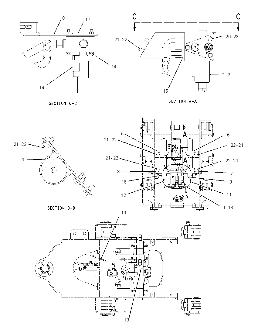 CONTROL & LINES GP-RIDE 1695824 CAT