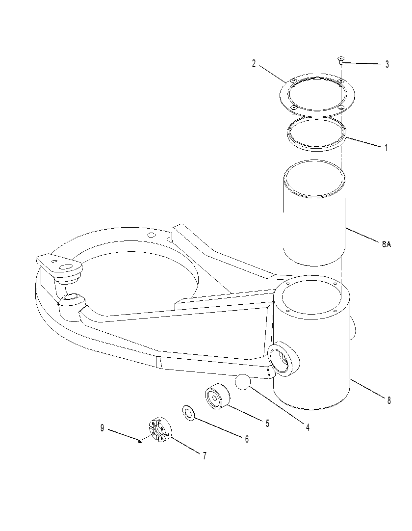 ARM GP-FEED ROLLER 1571644 CAT