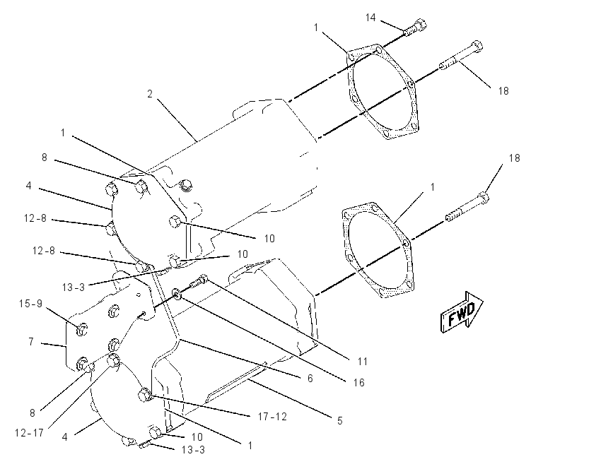 COOLER GP-BRAKE & TORQUE CONV 1688311 CAT