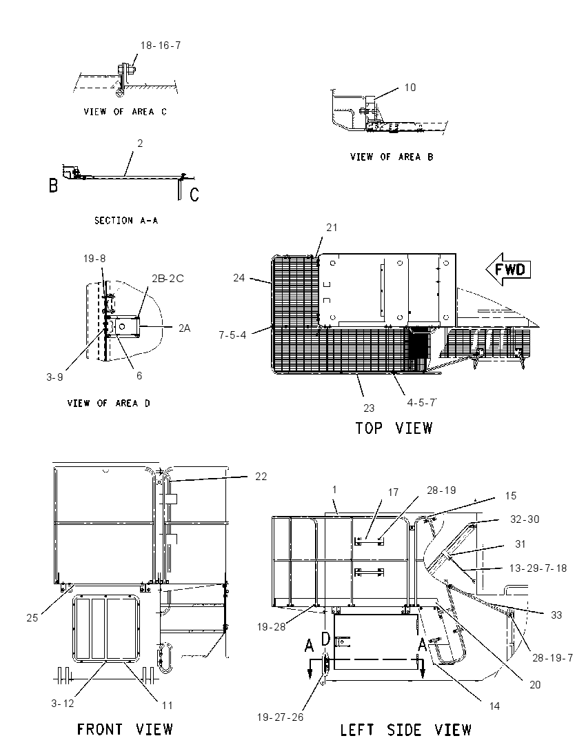 RISER GP-CAB 1288449 CAT