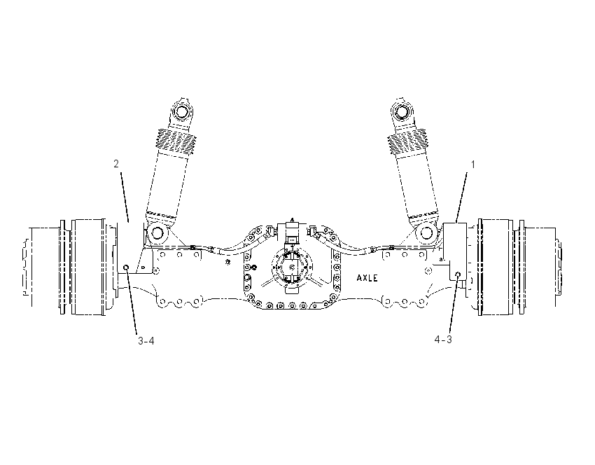 GUARD GP-BRAKE LINES 1921682 CAT