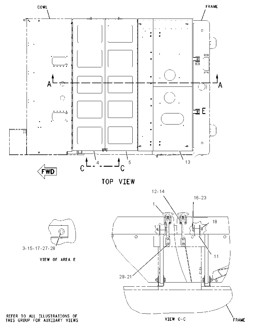 HOOD GP-TRUCK 1874359 CAT