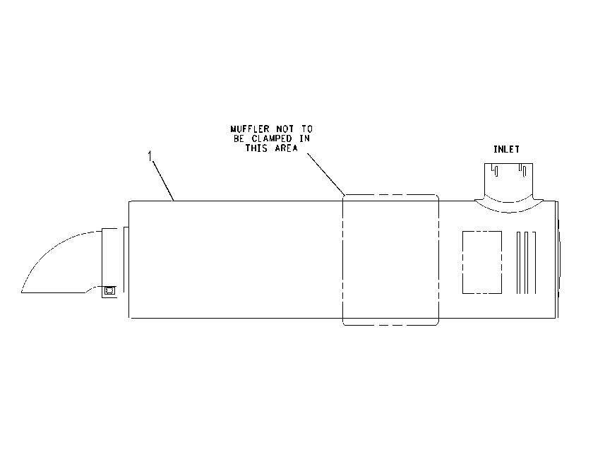 MUFFLER & CONVERTER GP 1996113 CAT