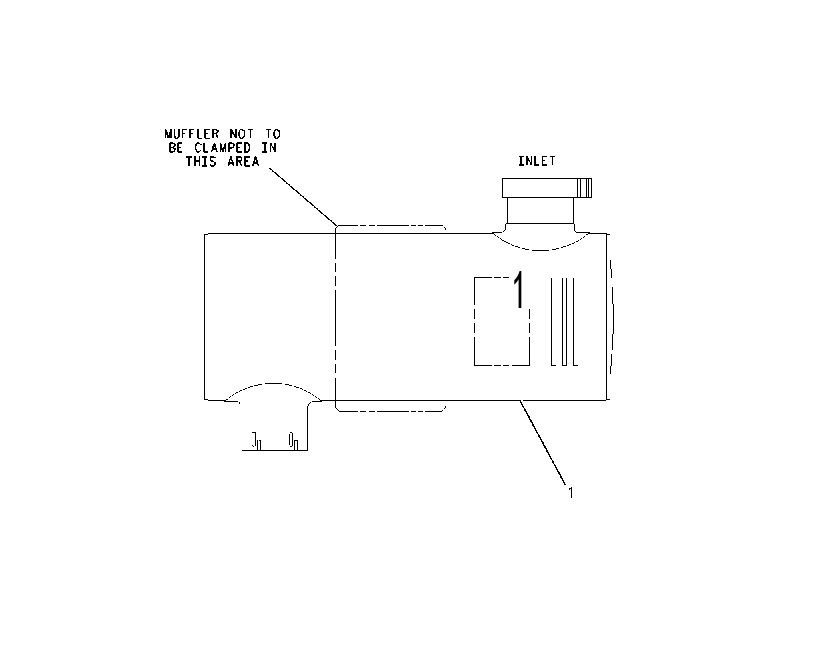 MUFFLER & CONVERTER GP 1996091 CAT