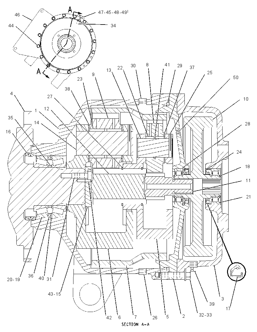 REDUCER GP-ELEVATOR SPEED 8I2366 CAT