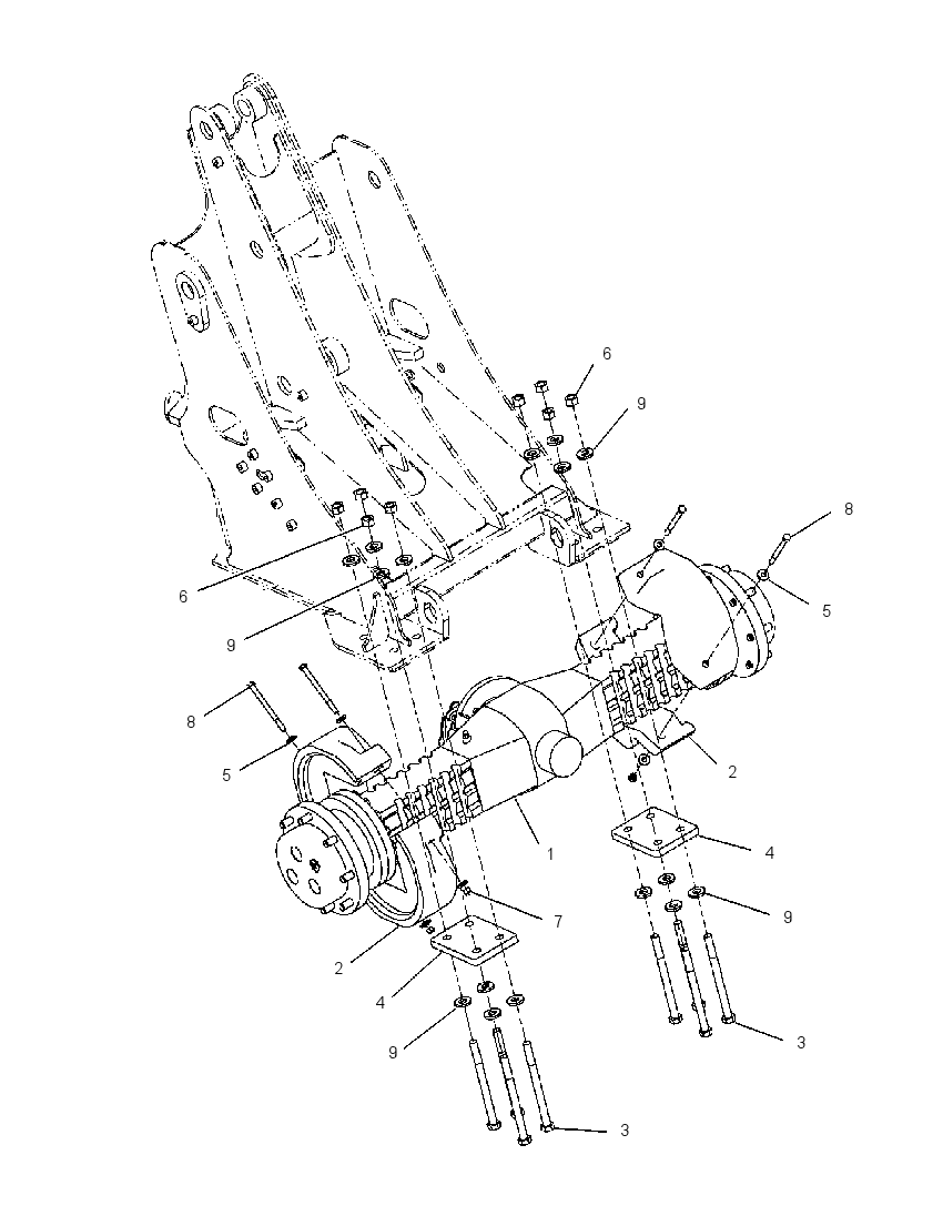 AXLE & MTG GP-DRIVE 1866359 CAT