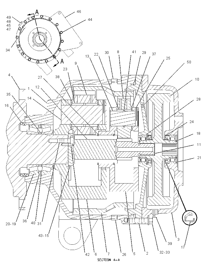 REDUCER GP-ELEVATOR SPEED 8I2367 CAT