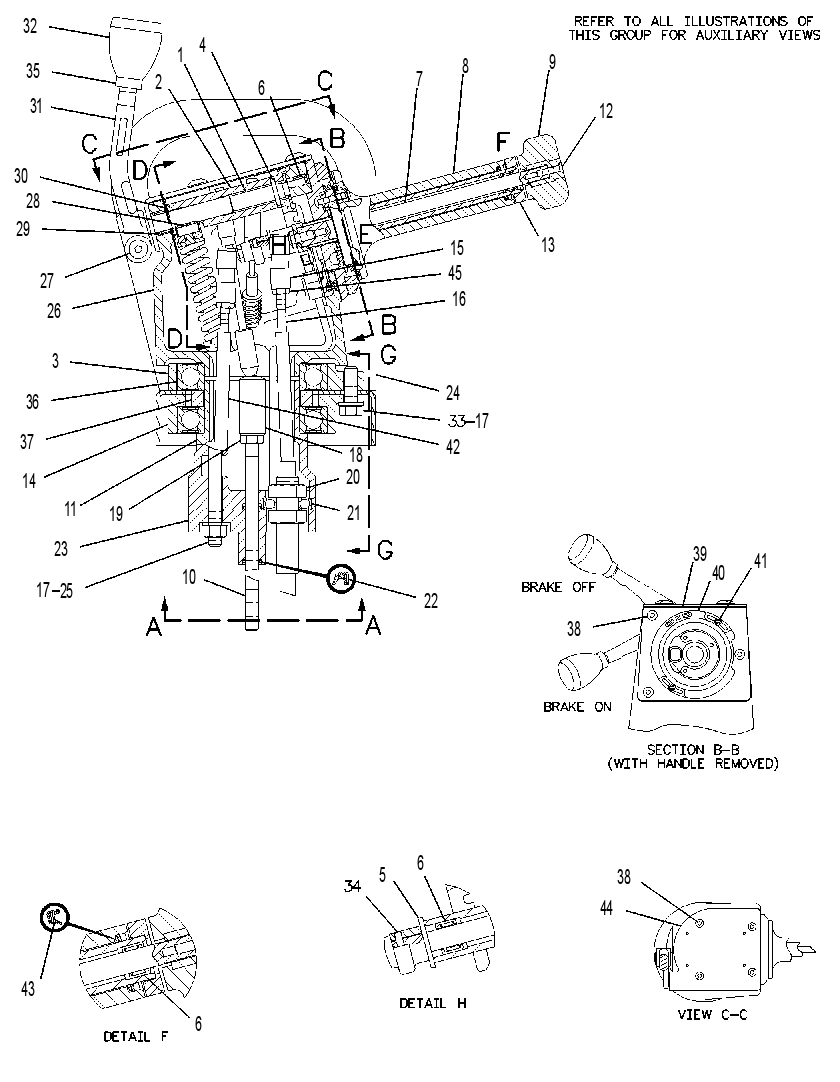 CONTROL GP-STEER & DECELERATOR 9U8418 CAT