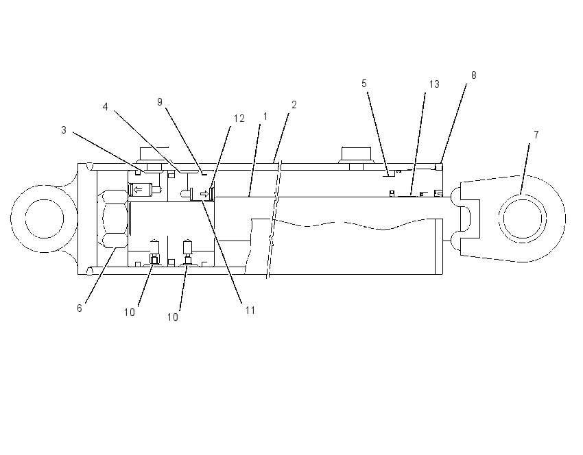 CYLINDER GP-FORK 1533747 CAT