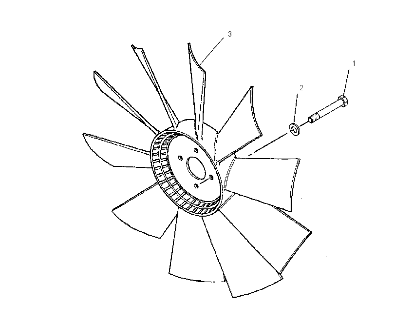 FAN GP 1638736 CAT