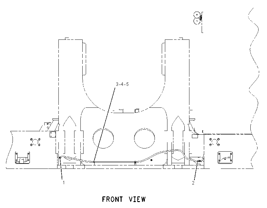 LINES GP-AIR HORN 1876136 CAT