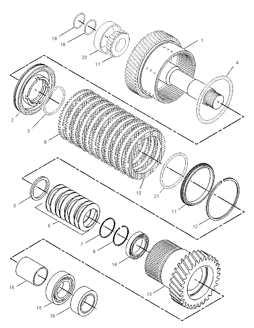 CLUTCH AS 1630432 CAT