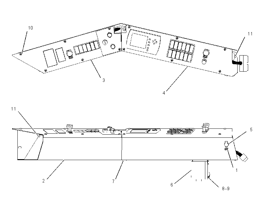 CONSOLE GP-SIDE 1718657 CAT