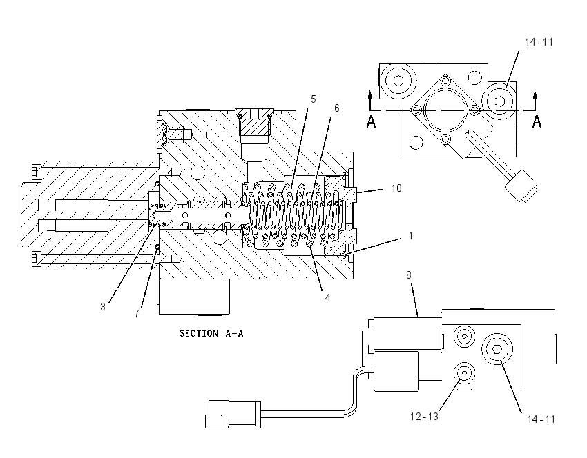 ACTUATOR GP-PILOT CONTROL 1415502 CAT