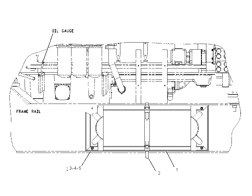 MOUNTING GP-STORAGE BOX 1343103 CAT